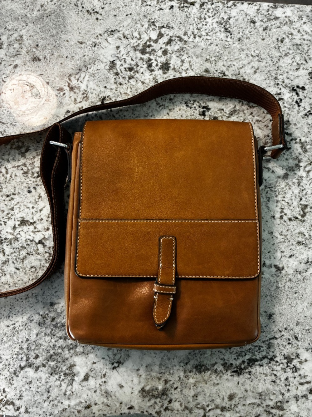Leather Shoulder Handbag